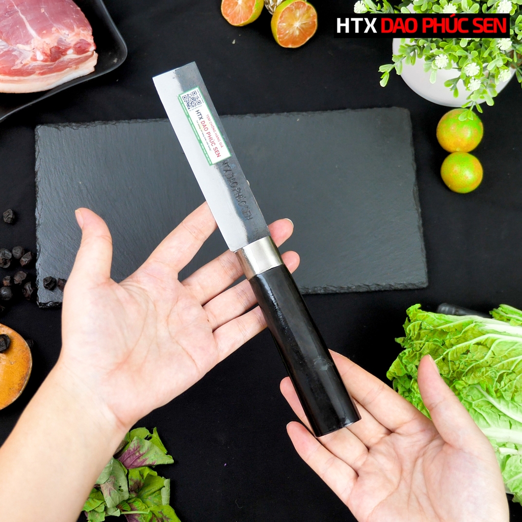 Dao nhỏ cán gỗ mun - DMINIM