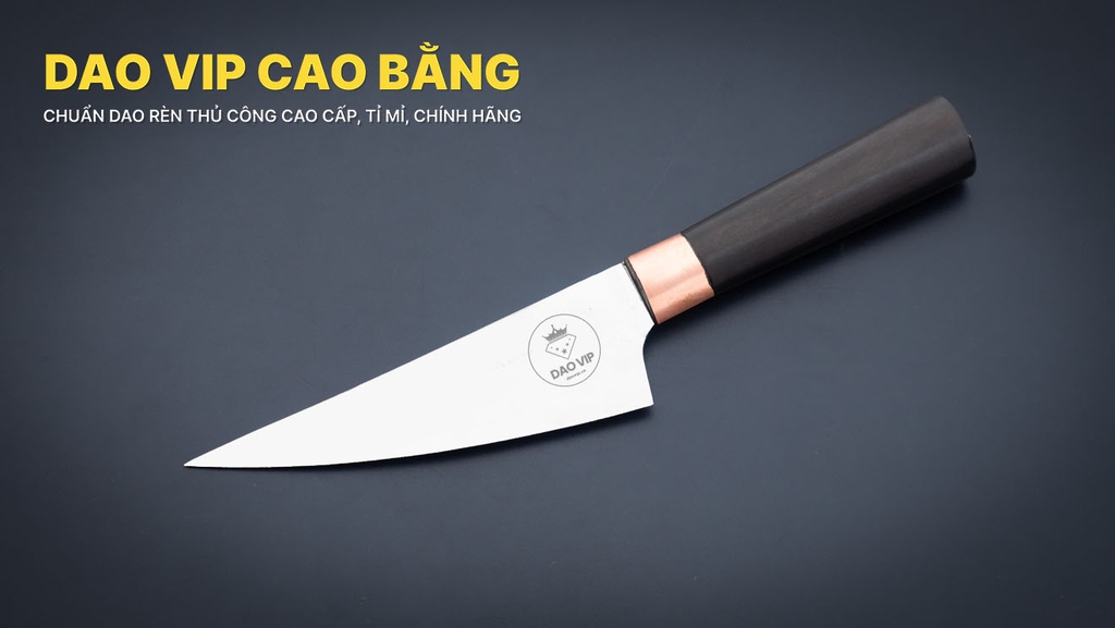 Dao lọc thịt thịt cán mun CL01M DAO VIP CAO BẰNG