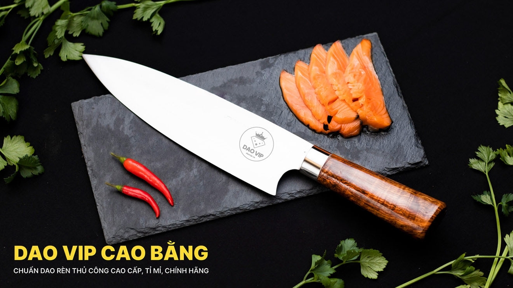 Dao Chặt Lọc 02 cán cẩm, trắng DCL02T DAO VIP CAO BẰNG