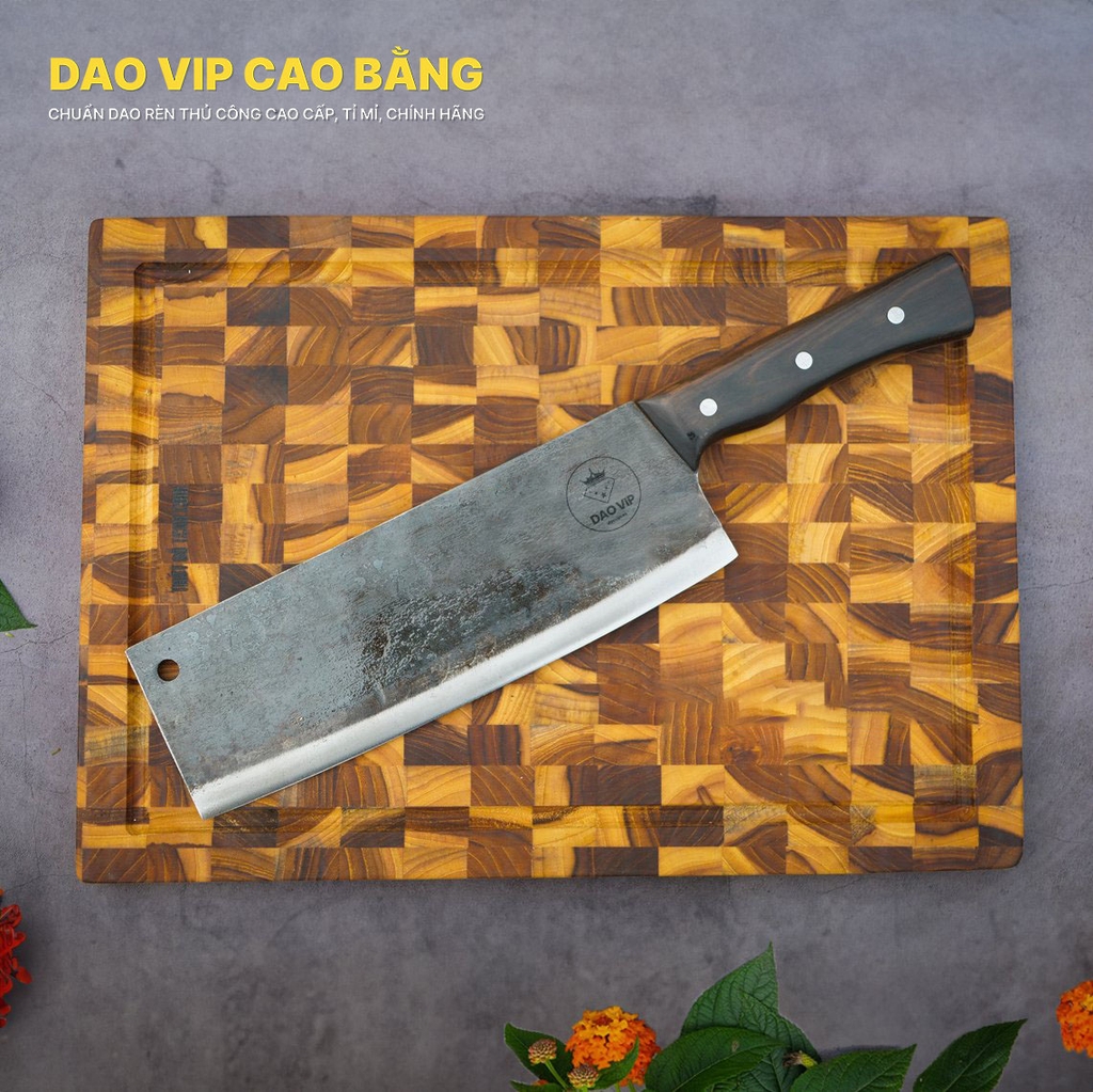 Dao chặt lợn quay 27cm DCLM27, hàng chuẩn chính hãng của DAO VIP CAO BẰNG