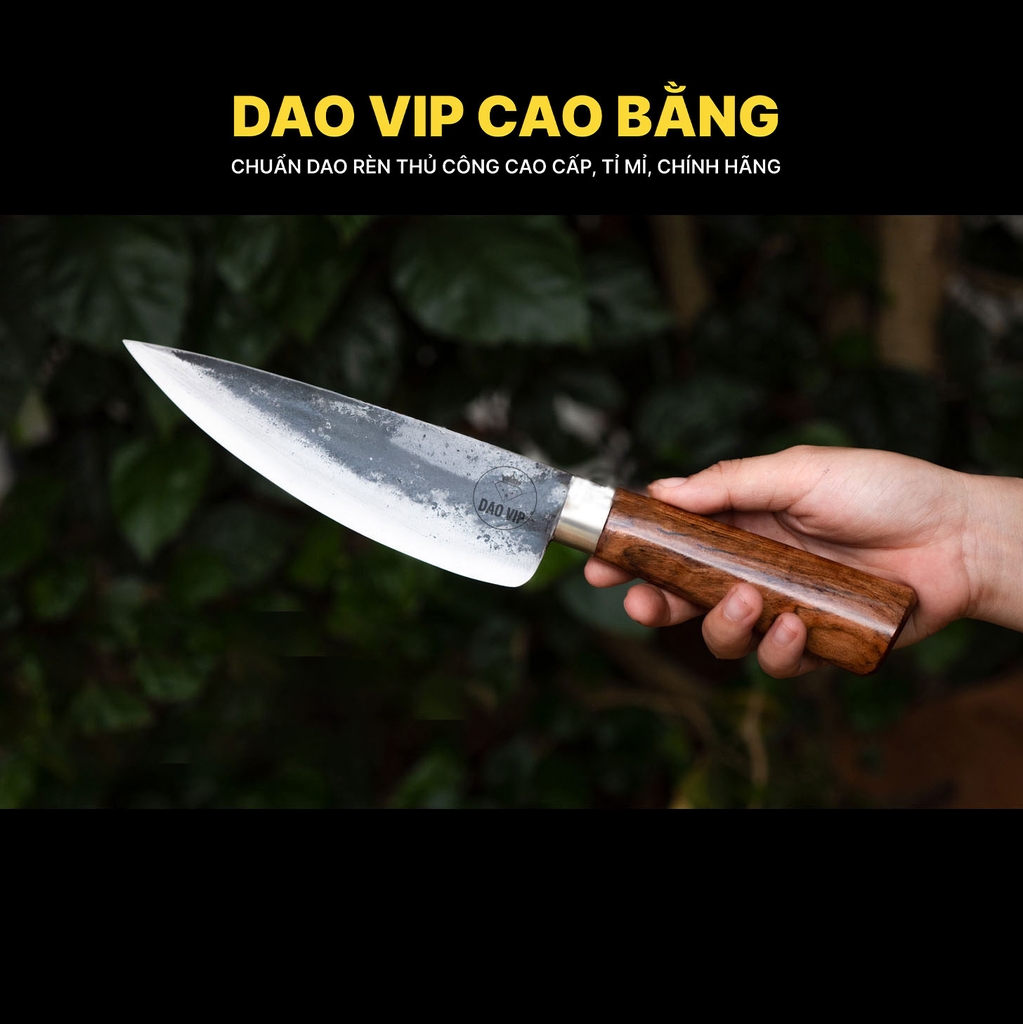 DAO PHÚC SEN BỘ DAO BẾP CB01 (CÁN CẨM)