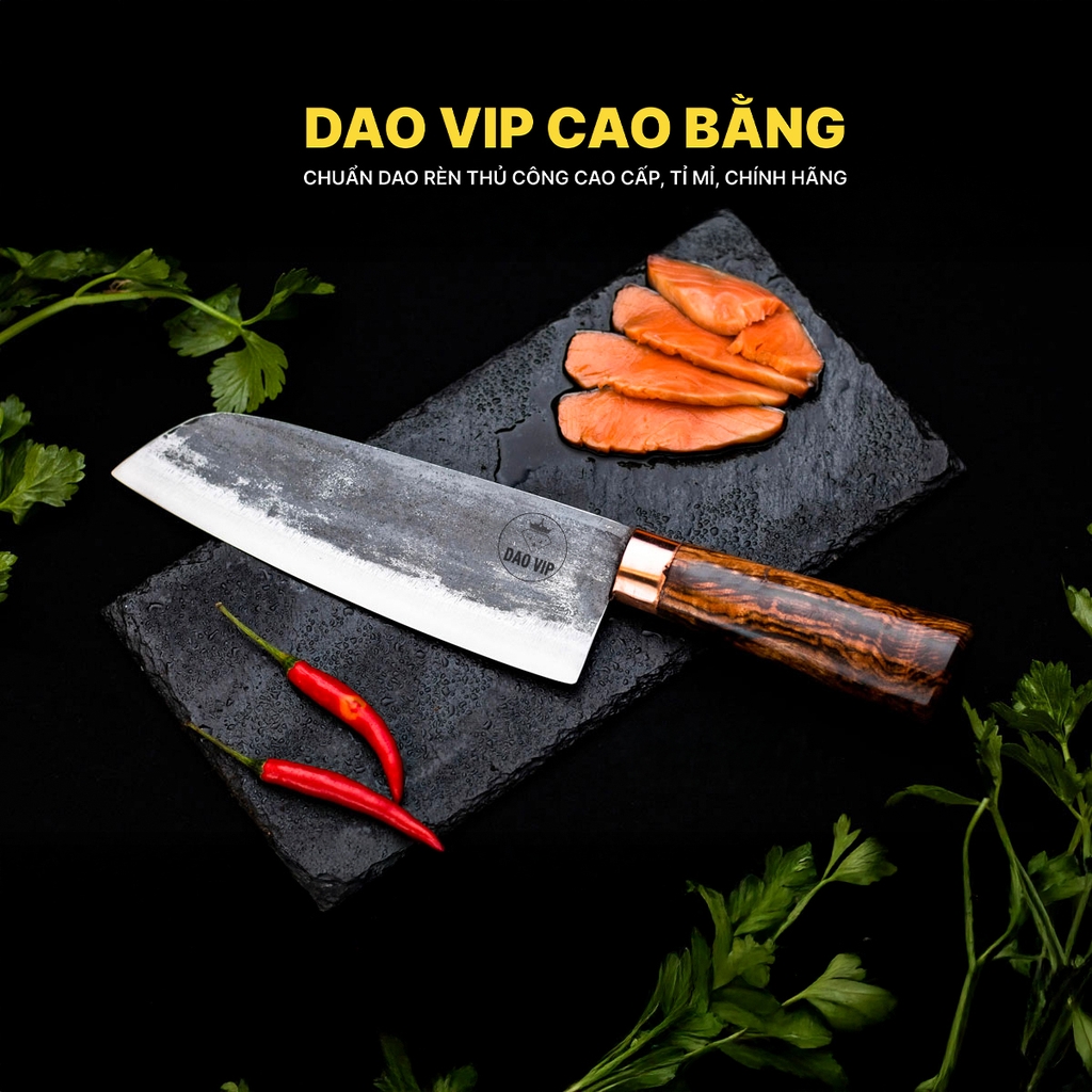 Bộ dao đa năng Chặt - Thái - Lọc - CD07 DAO VIP CAO BẰNG