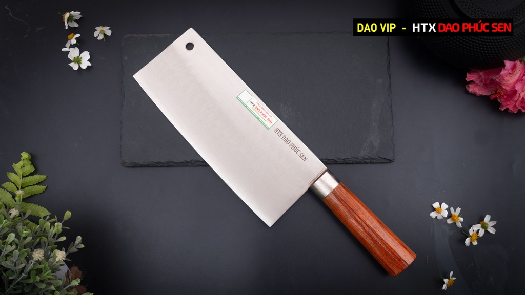 Dao chặt gà thép trắng G05K