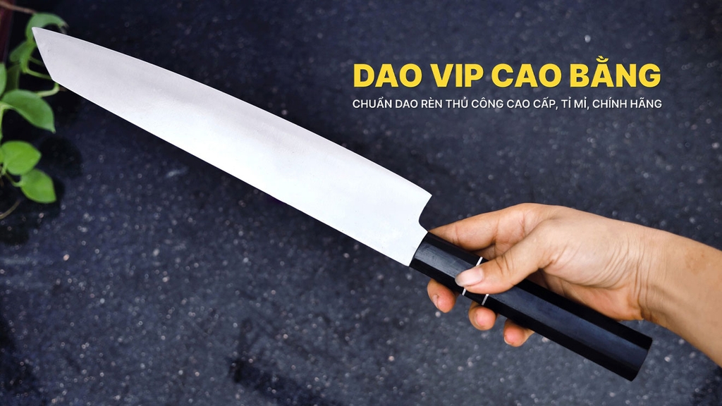 Dao thái lọc thép trắng - DNK08 DAO VIP CAO BẰNG