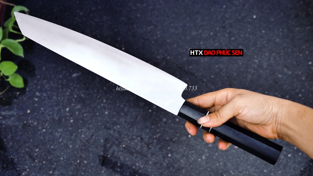 Dao thái lọc thép trắng - DNK08