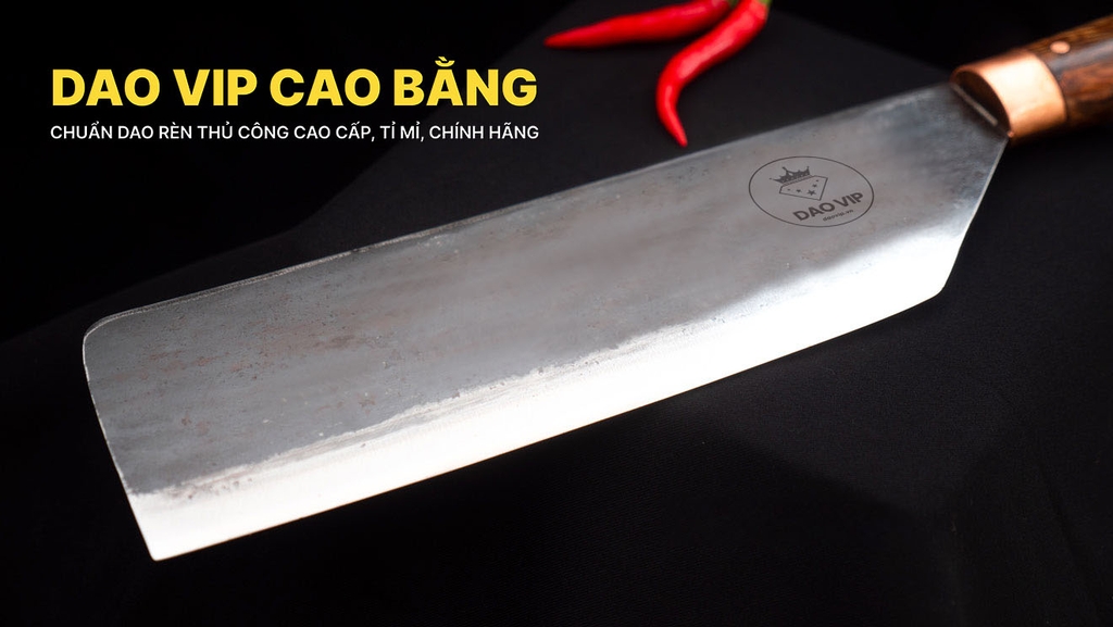 Dao phay chặt gà - CG1DD, Hàng chuẩn DAO VIP CAO BẰNG