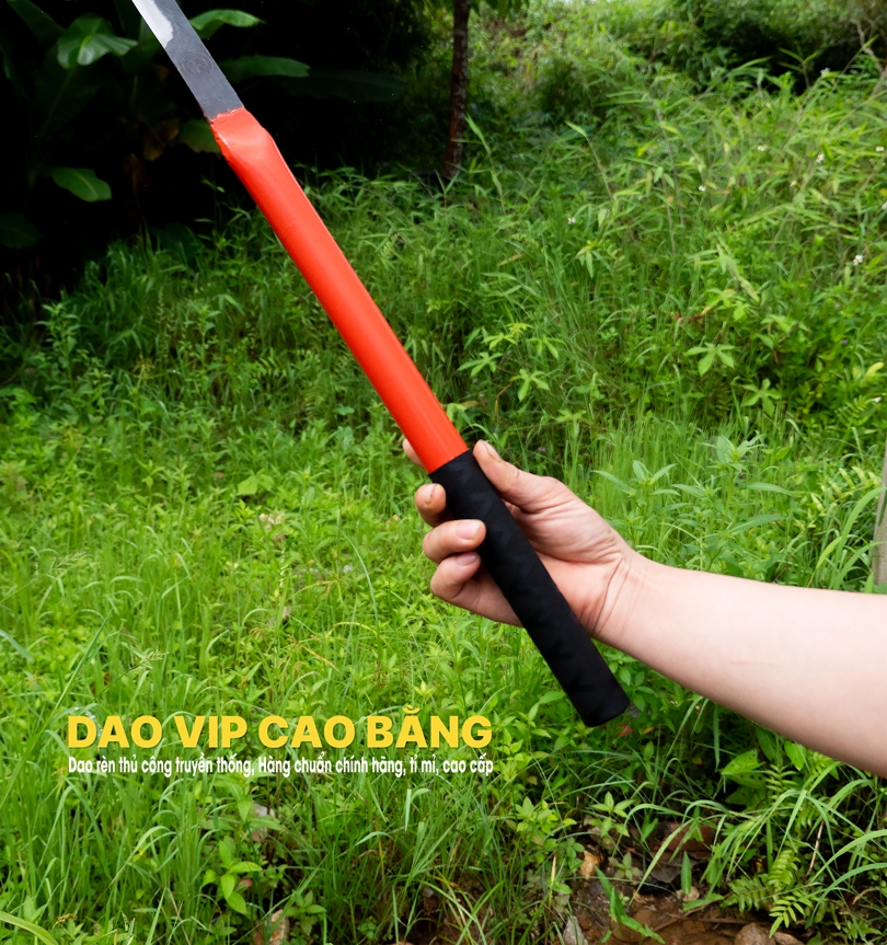 Liềm phát cỏ sắc bén - Thép nhíp ô tô C07 chất lượng, hàng chuẩn CỦA DAO VIP CAO BẰNG