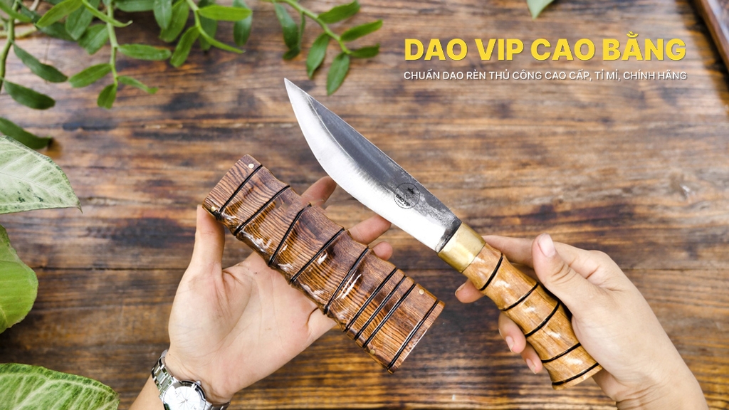 Dao Đi Rừng Nhíp Xe Có Vỏ - M15ST Dao Vip Cao Bằng