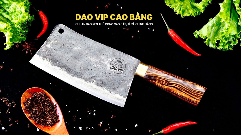 Bộ dao đa năng Chặt - Thái - Lọc - CD13 DAO VIP CAO BẰNG