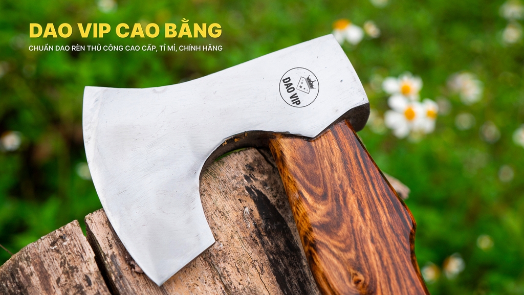 Rìu đi rừng R03 Trắng Lưỡi - R03TC