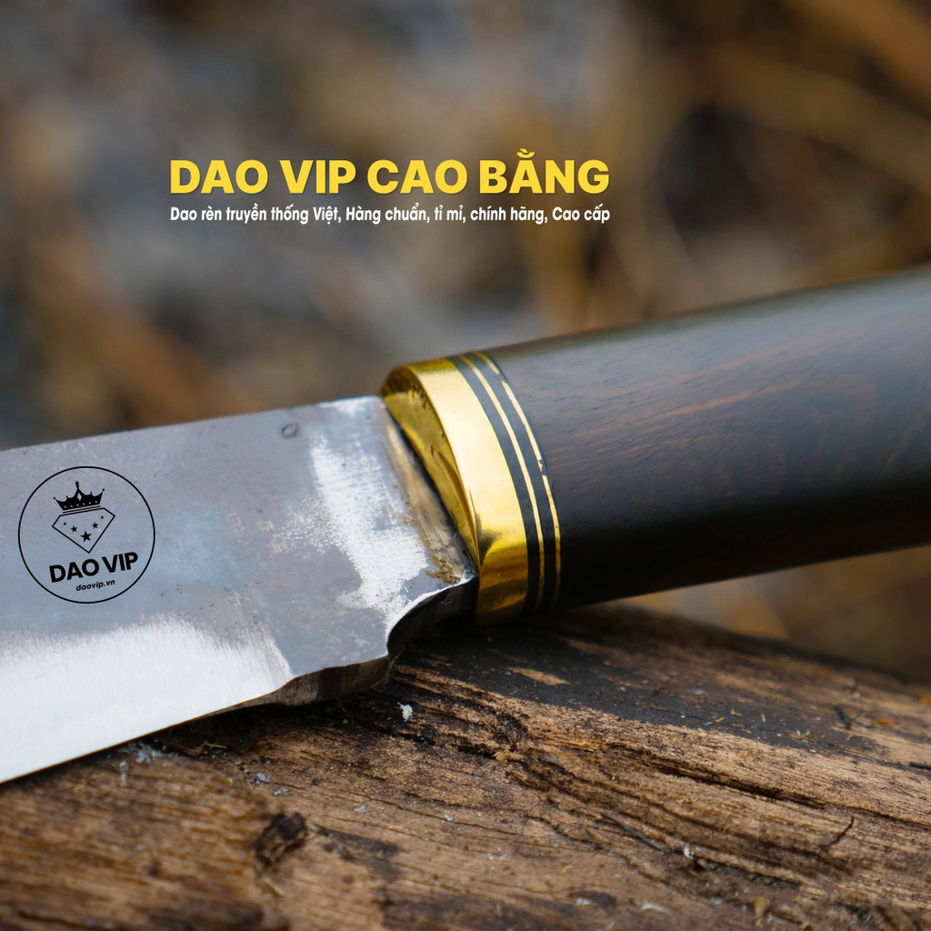 Dao Đi Rừng Nhíp Xe Có Vỏ - M28MVG Dao Vip Cao Bằng