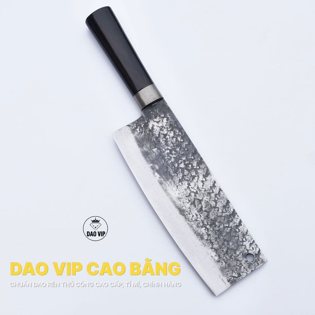 Dao thái 22 thép nhíp dập hoa văn - G03TM | DAO VIP CAO BẰNG