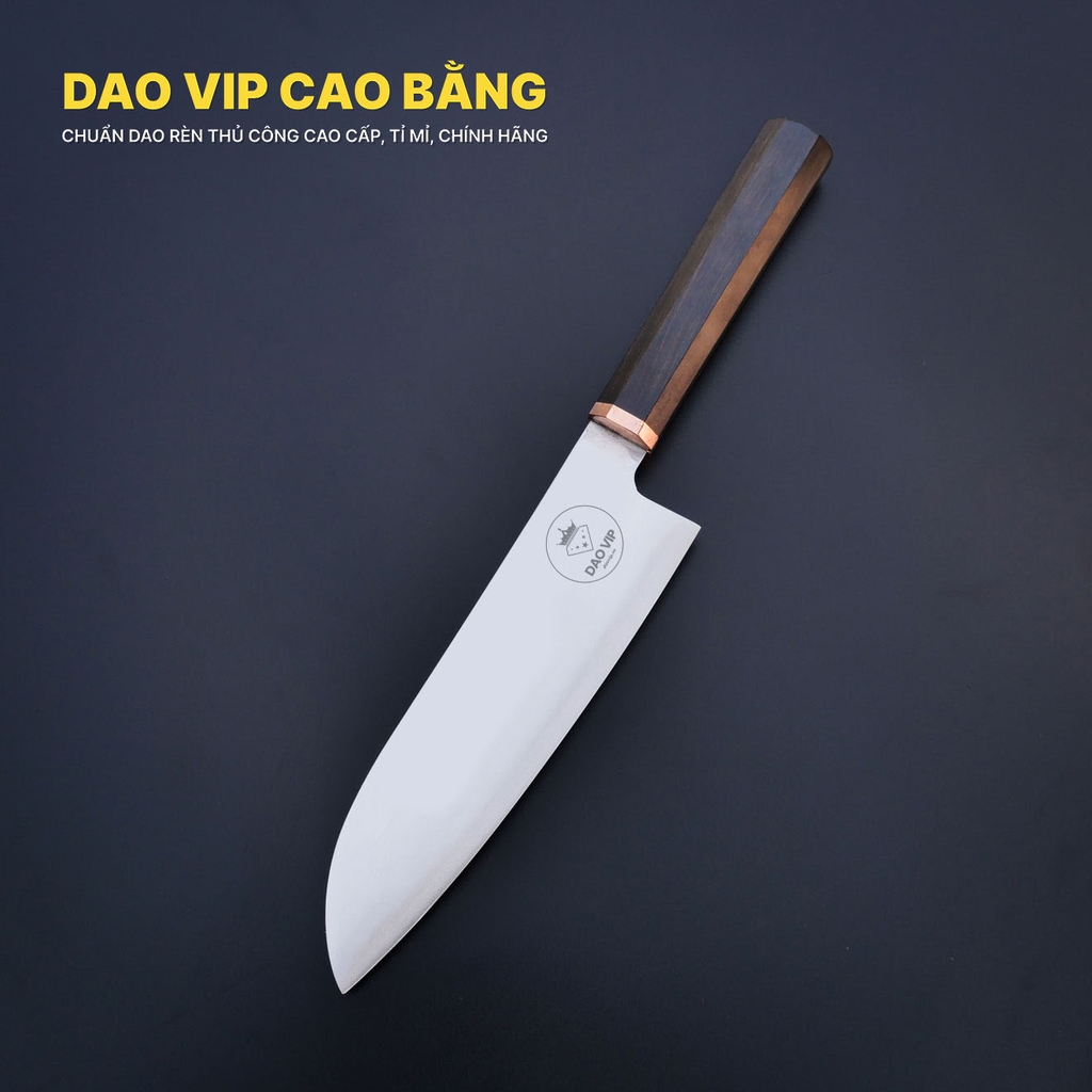 Bộ 3 dao bếp đa năng thép trắng CB89 chất lượng, hàng chuẩn của DAO VIP CAO BẰNG