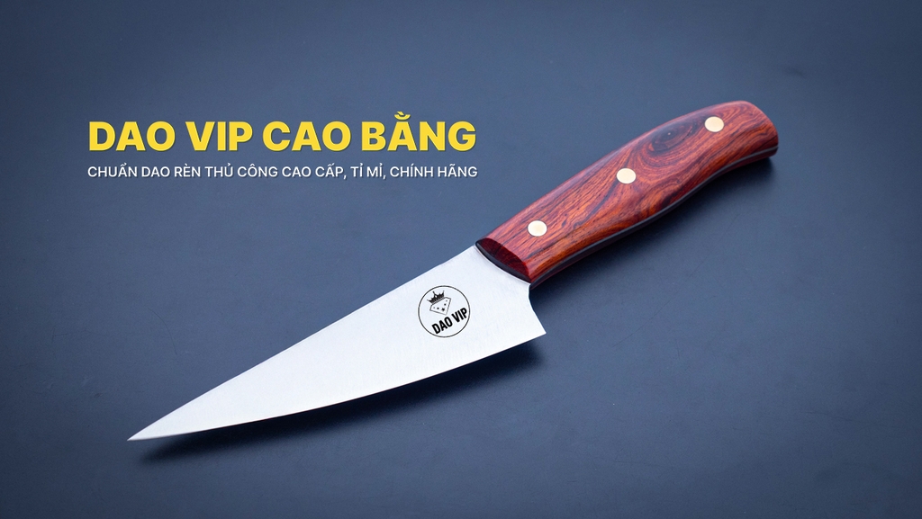 Dao lọc thái cao cấp thép trắng - SLK01 DAO VIP CAO BẰNG