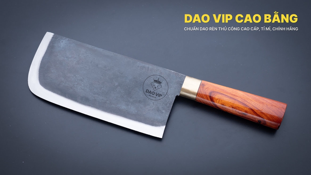 Dao tầu chặt xương - Thép nhíp ô tô - DCX01DD DAO VIP CAO BẰNG