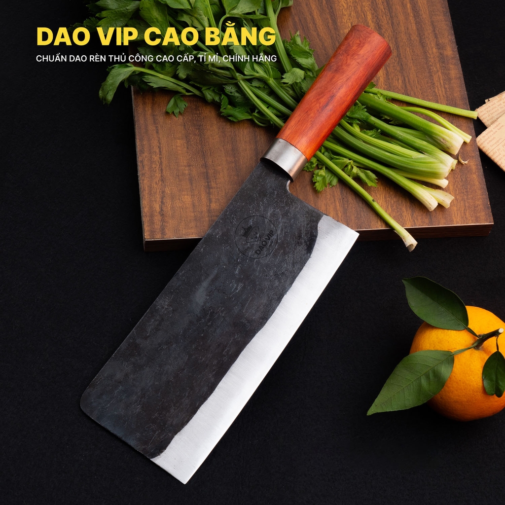 Dao chặt gà thép nhíp xe CG10NH DAO VIP CAO BẰNG