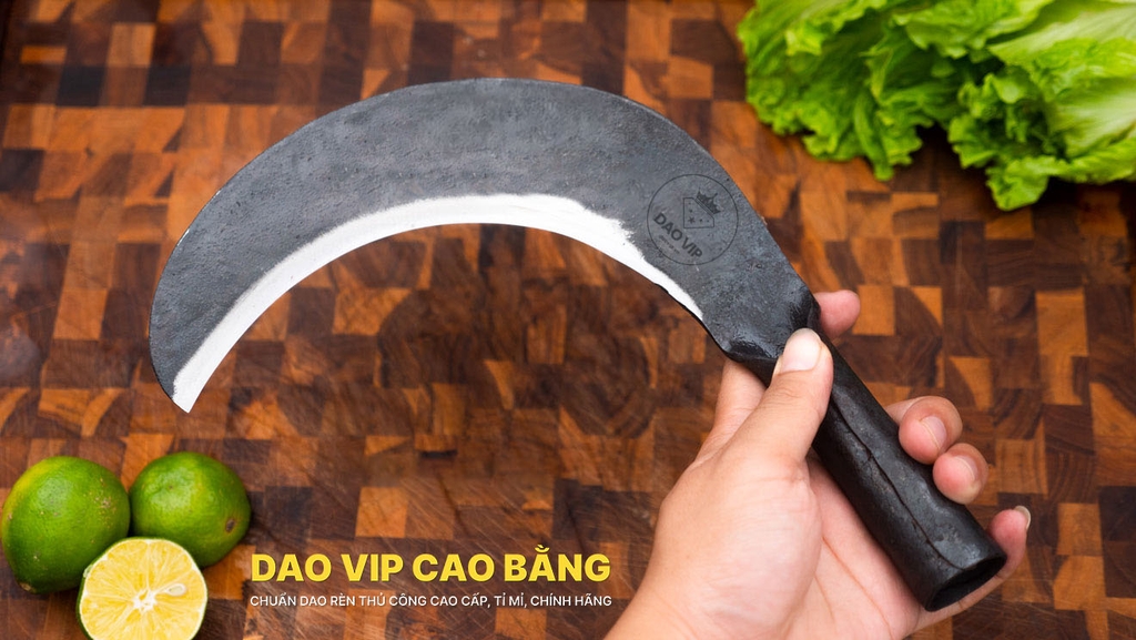 Rựa phát cỏ sắc bén - Thép nhíp ô tô C05, hàng chuẩn CỦA DAO VIP CAO BẰNG