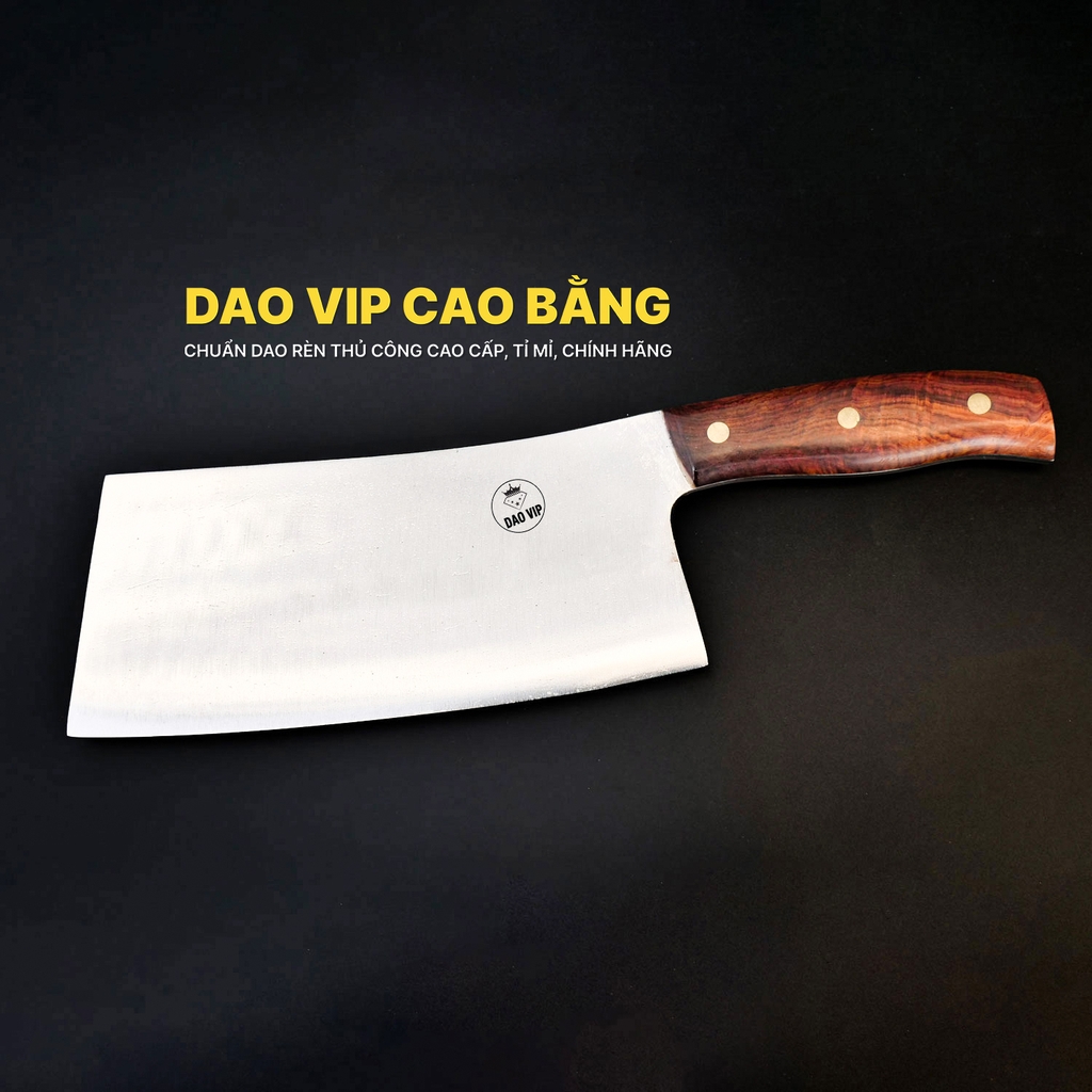 Dao chặt xương SXK02 - Hàng Chuẩn Dao Vip Cao Bằng