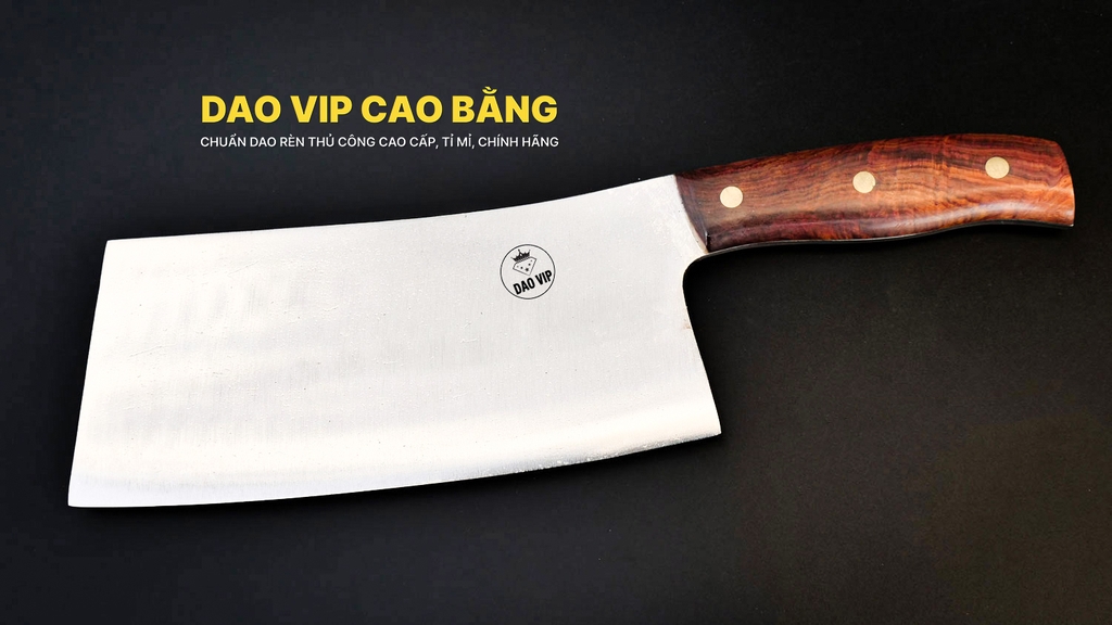 Dao chặt xương SXK02 - Hàng Chuẩn Dao Vip Cao Bằng