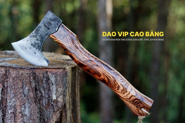 Rìu đi rừng R04N sắc bén, HÀNG CHUẨN CỦA DAO VIP CAO BẰNG