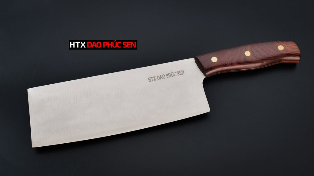 Dao thái cao cấp thép trắng - STK01