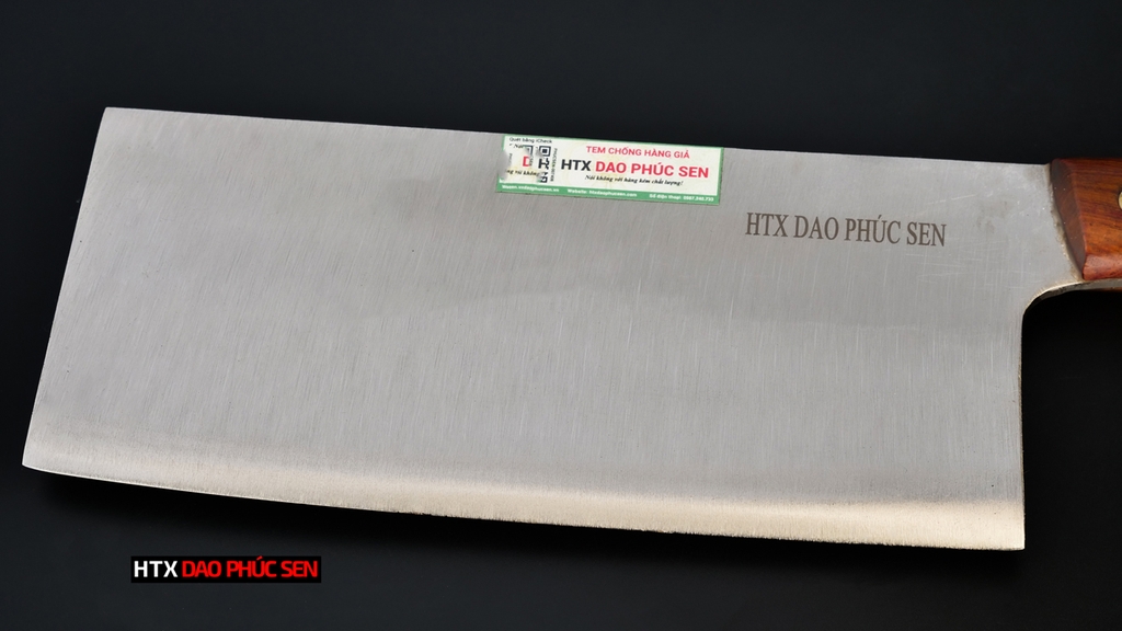 Dao chặt gà cao cấp thép trắng - SGK05