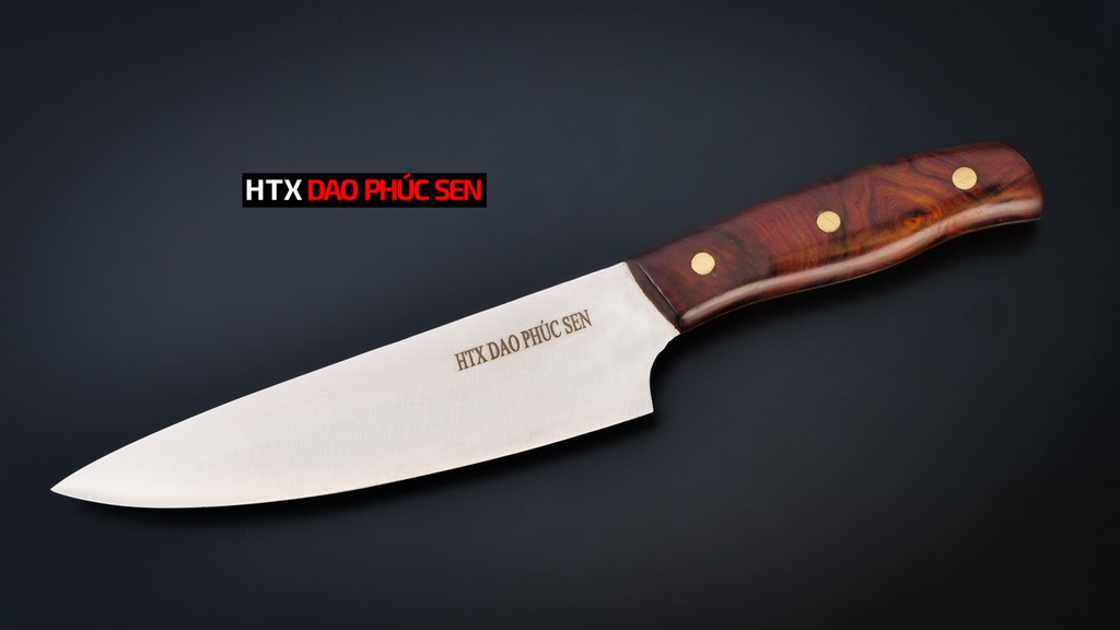 Dao lọc thái thịt thép trắng - SLK02