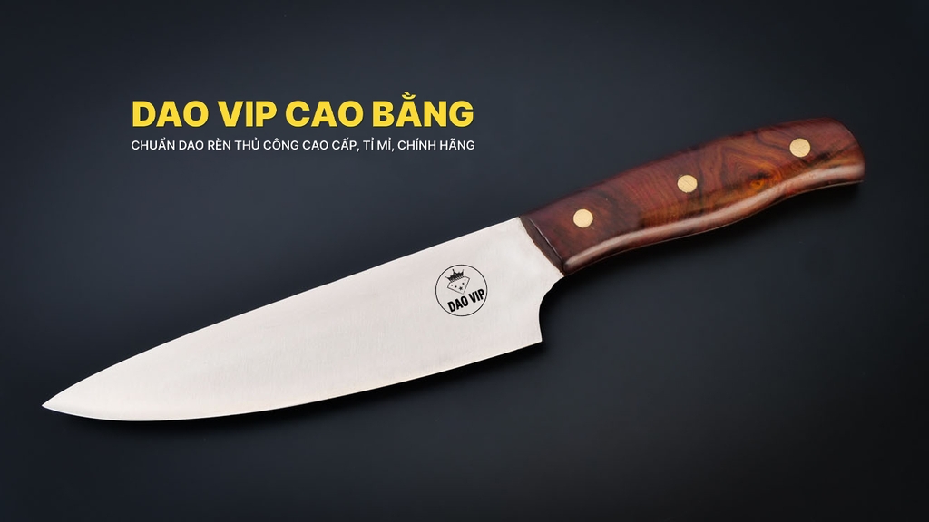 Dao lọc thái thịt thép trắng - SLK02 DAO VIP CAO BẰNG