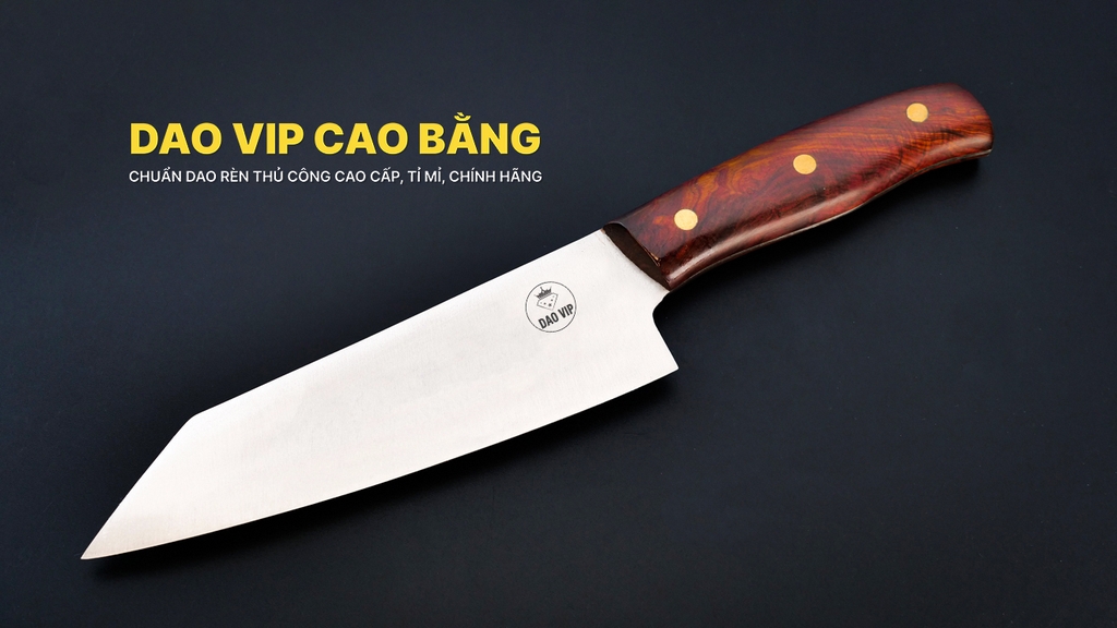 Dao lọc thái thịt thép trắng - SLK06 DAO VIP CAO BẰNG