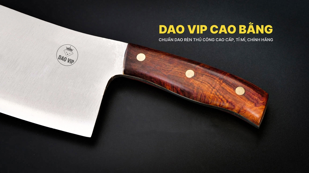 Dao chặt xương SXK02 - Hàng Chuẩn Dao Vip Cao Bằng