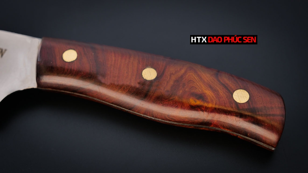 Dao lọc thái thịt thép trắng - SLK02