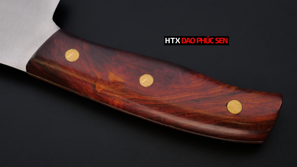 Dao lọc thái thịt thép trắng - SLK06