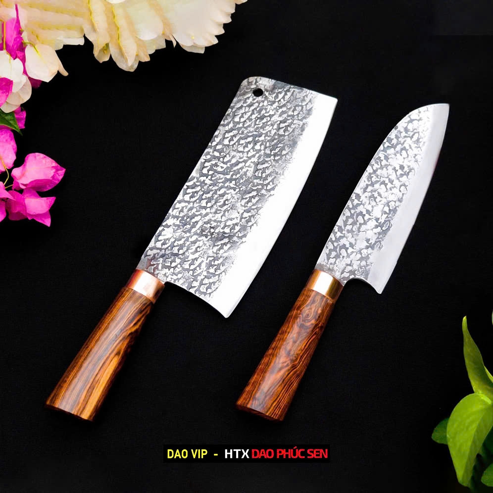Bộ dao 2 món đa năng Chặt - Thái - Lọc - CD01