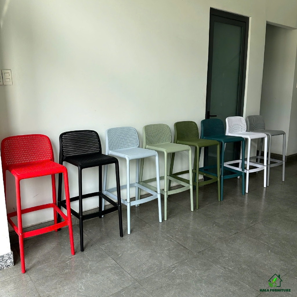 Ghế bar nhựa đúc 3029