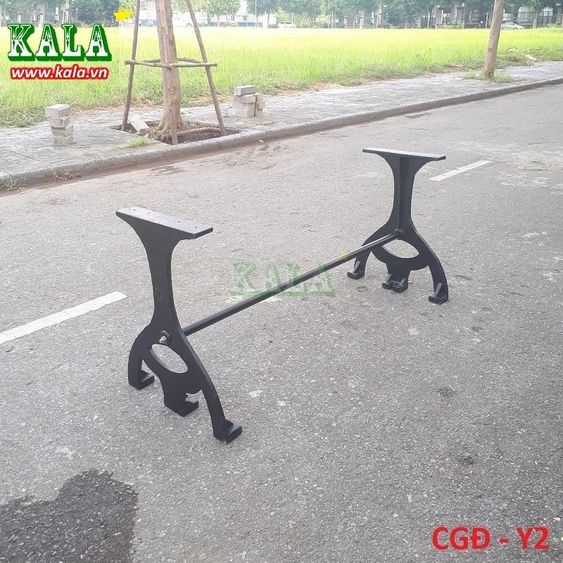 Chân bàn gang đúc đôi CGĐ - Y2