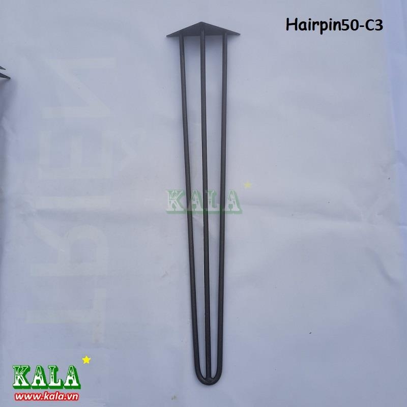 Chân bàn Hairpin 50cm C3