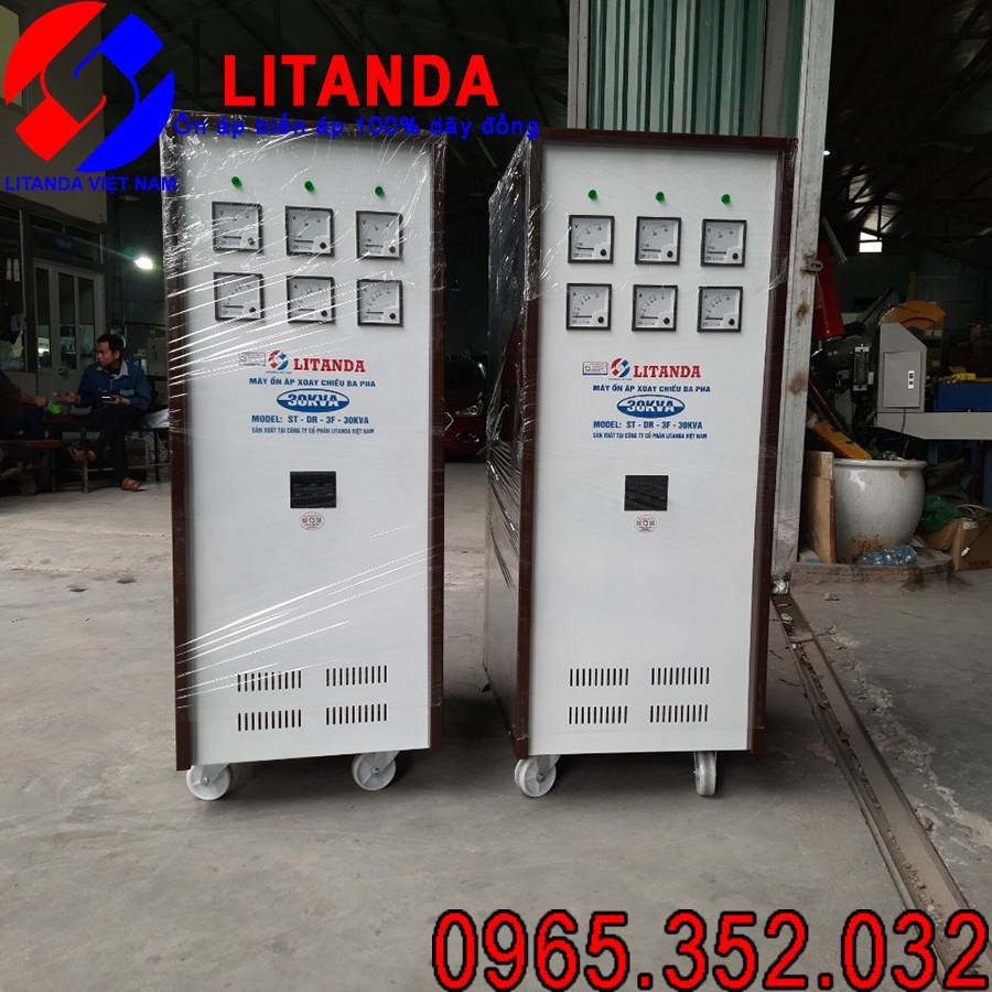 Dùng Ổn áp Standa 25KVA Dải 50 Để kéo điện có được không?