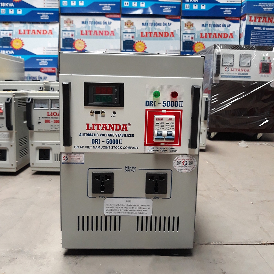 Ổn áp Lioa 5KVA tại Hà Nội, Sản xuất Ổn áp Lioa 5KVA