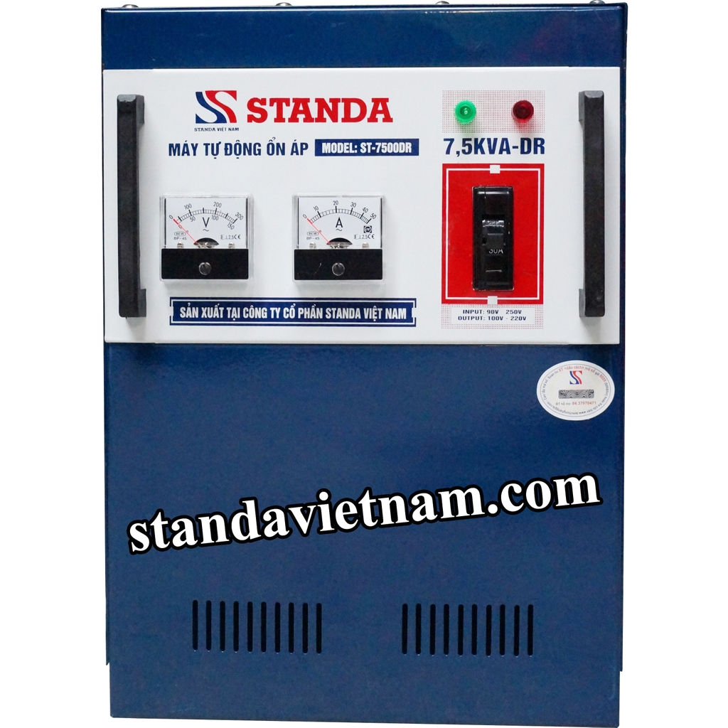 ỔN ÁP STANDA 7.5KVA GIÁ BAO NHIÊU