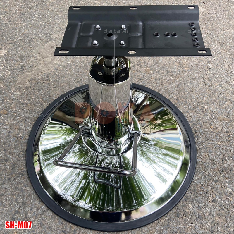 Chân ghế cắt tóc tròn khum SH-M07 | Chân bàn POKA