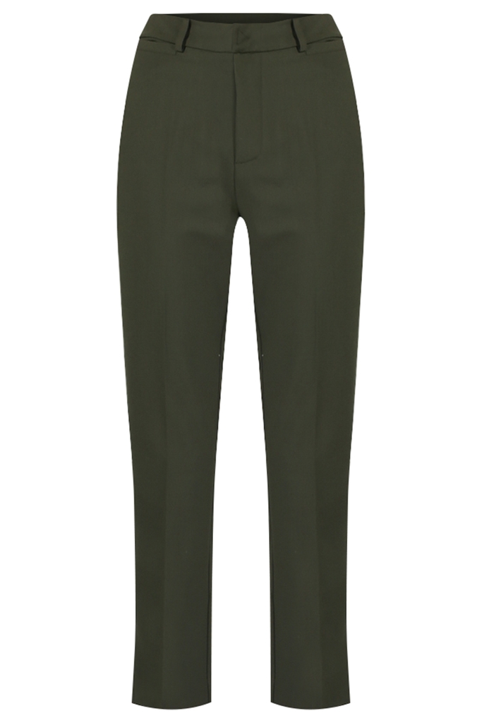 Quần công sở  Collette High-waisted Suit Pants/ Moss Green 2187