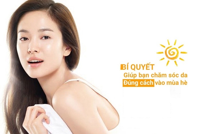 5 bí quyết chăm sóc da trong mùa hè