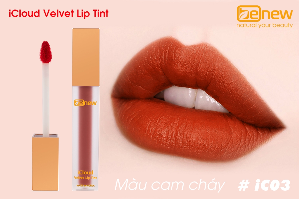 Tín đồ làm đẹp đừng bỏ qua Review son Benew iCloud màu cam cháy nhé!!!