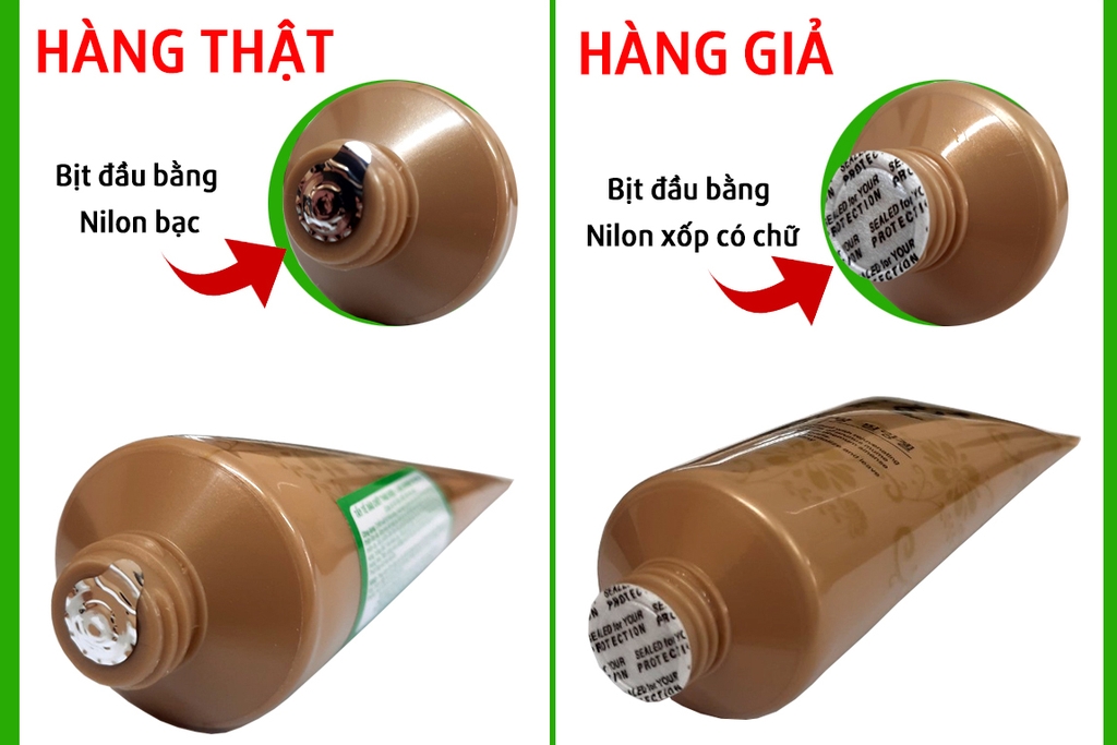 Cảnh báo hàng thật hàng giả: Tẩy tế bào chết thảo dược DABO 180ml