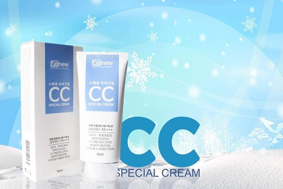 Kem trang điểm CC Ngọc Trai Benew Special C.C Cream