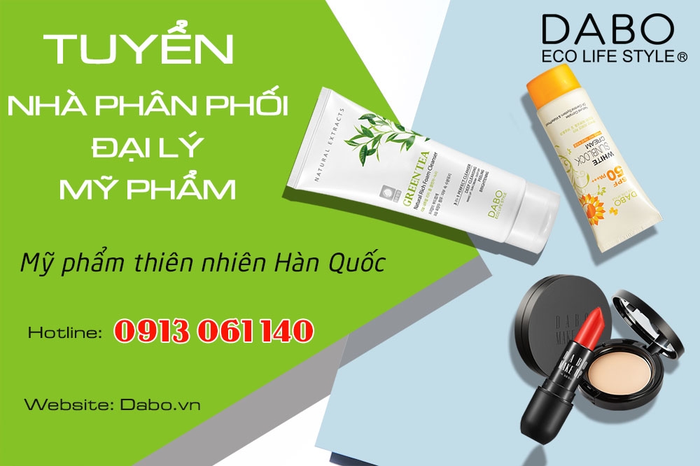 Dabo tìm nhà phân phối, đại lý mỹ phẩm
