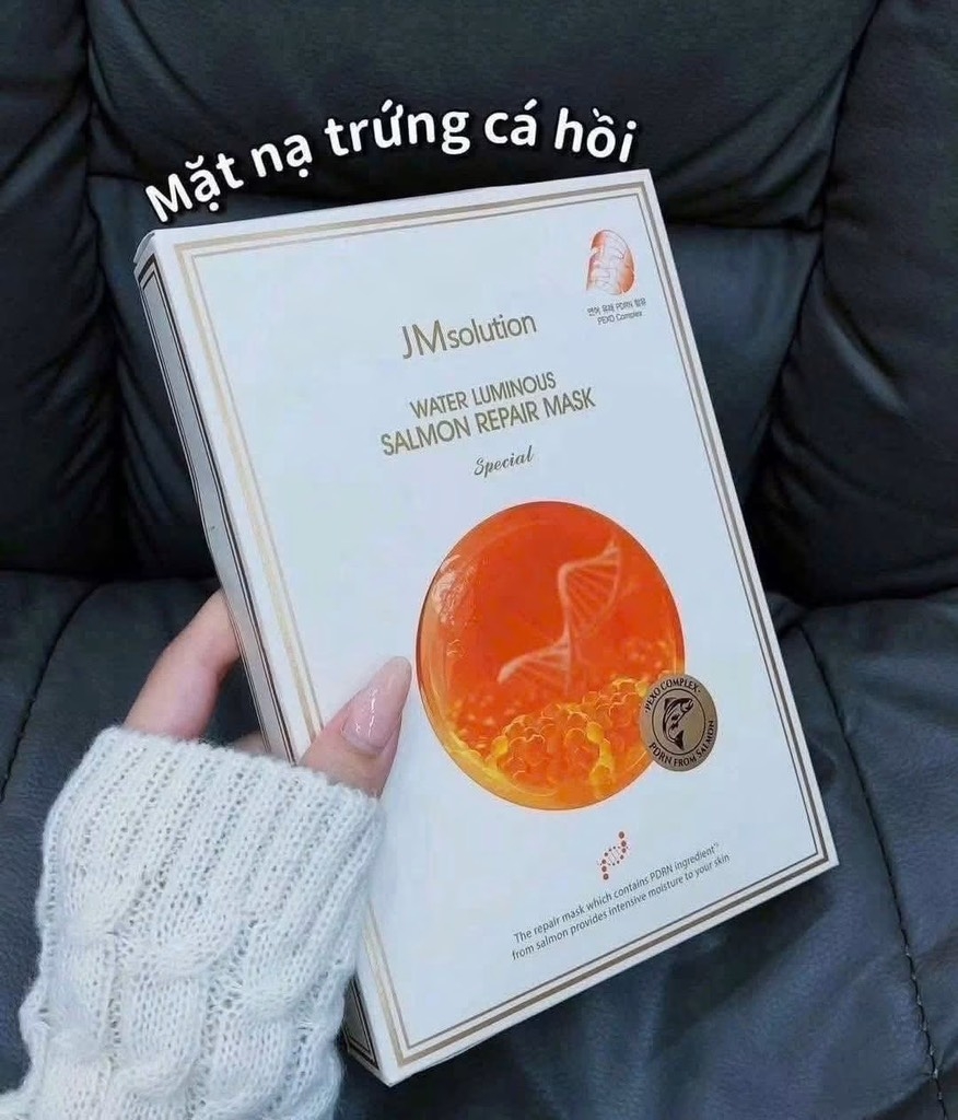 Hộp mặt nạ JM Salmon Repair màu cam