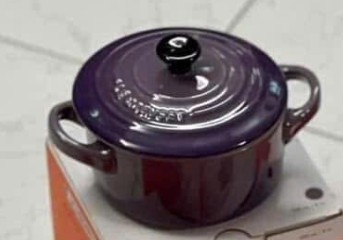 Nồi sứ Le Creuset mini Cocotte 10cm 250ml màu tím (61901107220103)