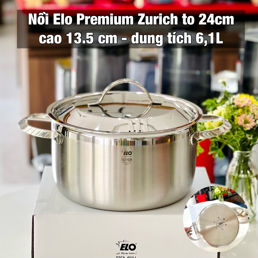 Nồi Elo zurich 24cm, cao 13,5cm