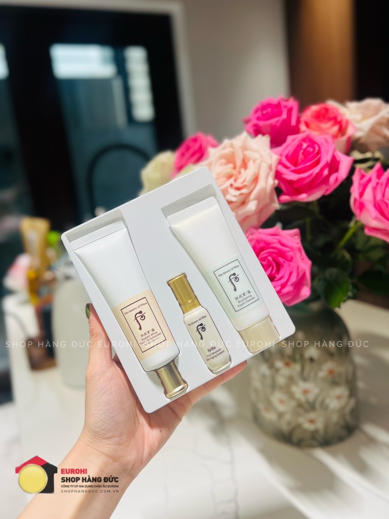 Set kem chống nắng 3 món The Whoo (kcn)